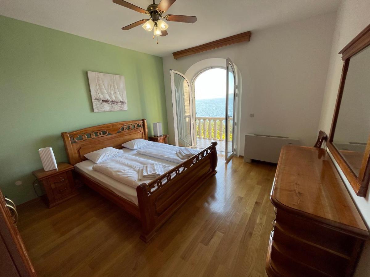 Luxury Seaside Villa With Pool, Sauna And Mediterranean Garden - Miolin Beach House 特罗吉尔 外观 照片